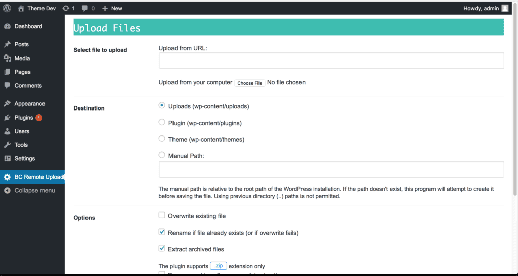 How To Install WordPress Plugins, Themes From URL 5