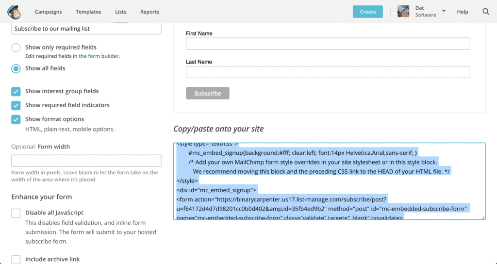 [Picture Guide] How To Add MailChimp Optin-Box To Your WordPress Sidebar 17