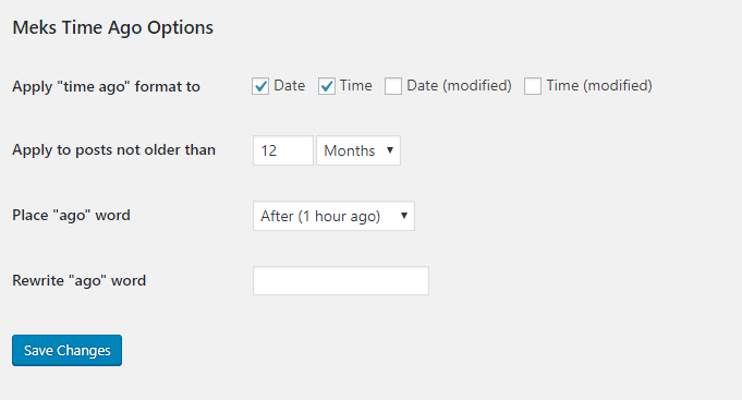 How To Change The Post Date To Time Amount (x Days/Weeks ago) In WordPress 12